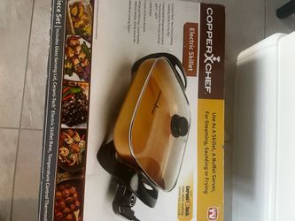 Electric skillet