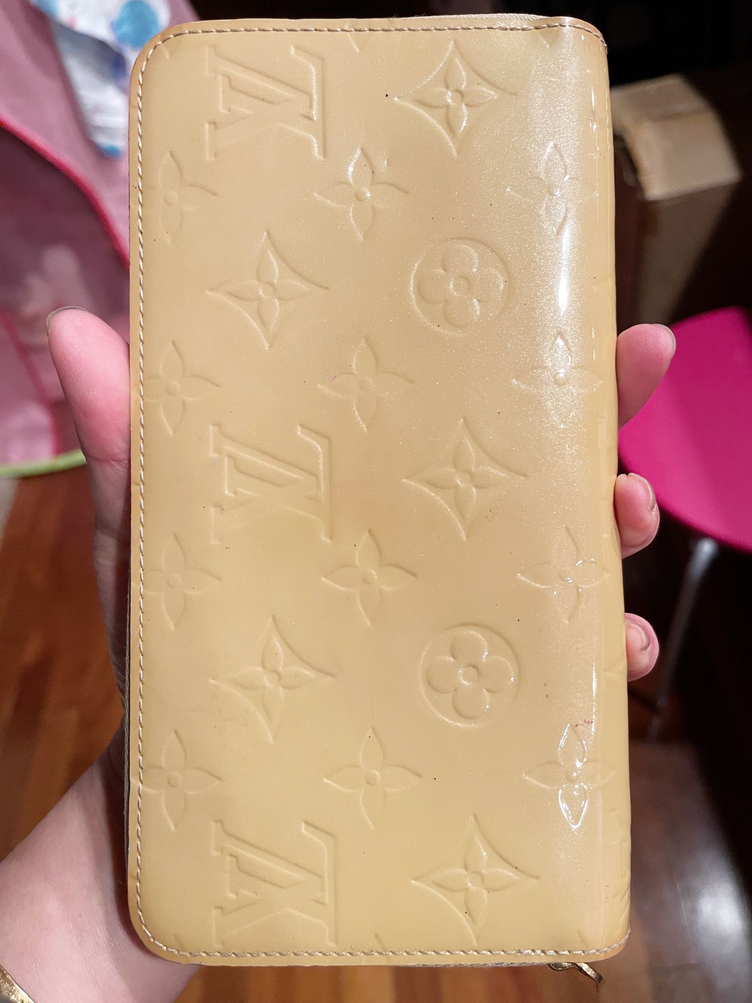 Louis Vuitton LV vernis long wallet