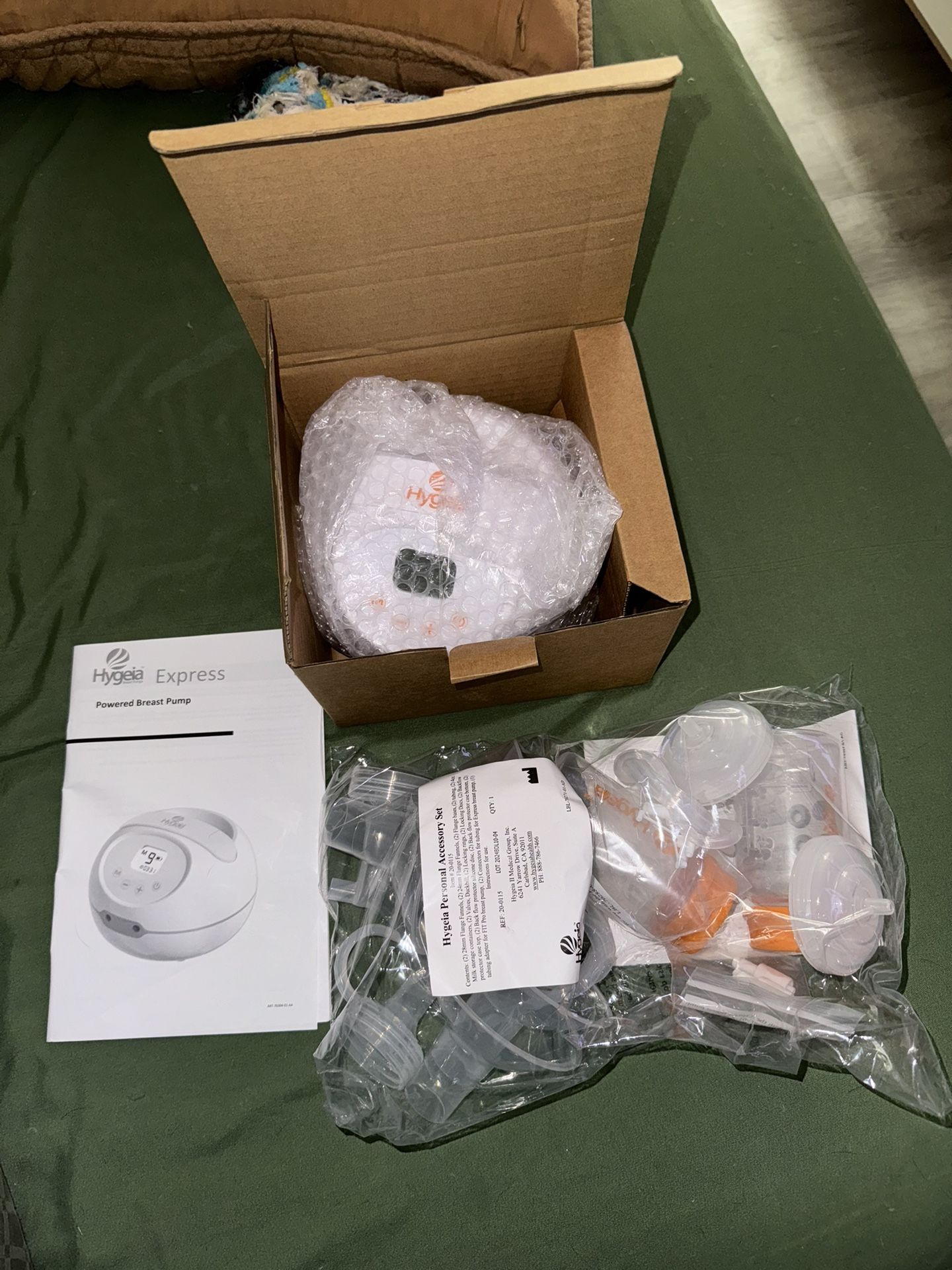 Never Used Hygenia Breast Pump