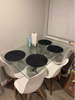 Glass Dining Table