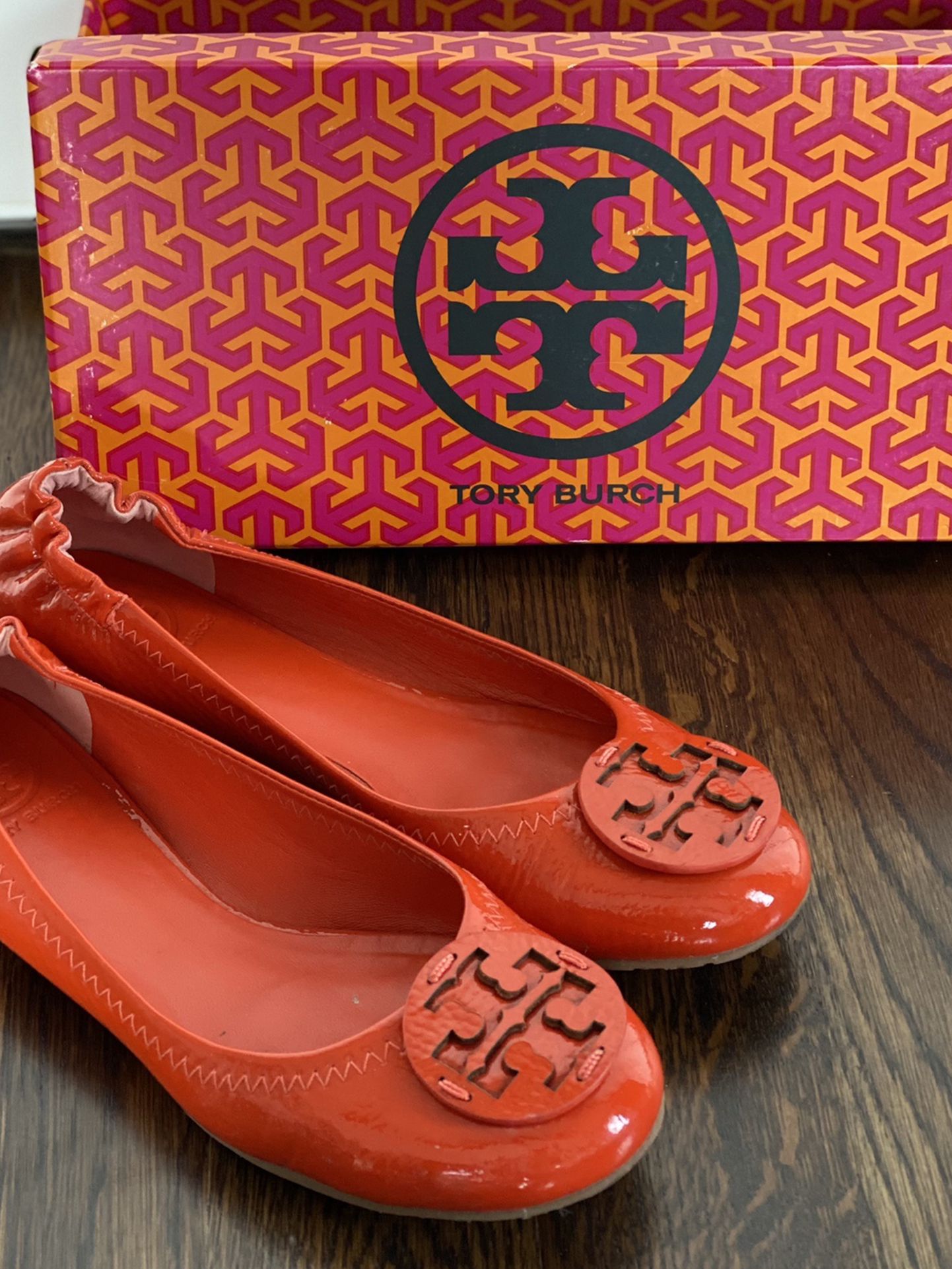 Tory Burch - Ballet Flats - Patent Leather Size 8