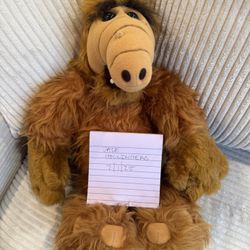 Vintage 1986 Alf Large Plush Toy