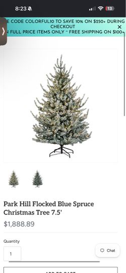NEW park hill Christmas tree