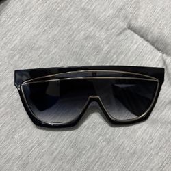 LOEWE SUNGLASSES BLACK GOLD