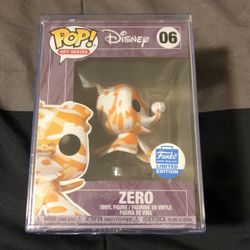 Zero Disney Art Series Funko Shop Exclusive Funko Pop