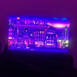 50 Inch Tcl  Tv HD Roku Remote Included!