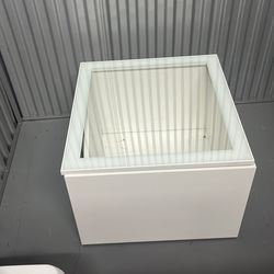 White square wall cabinet