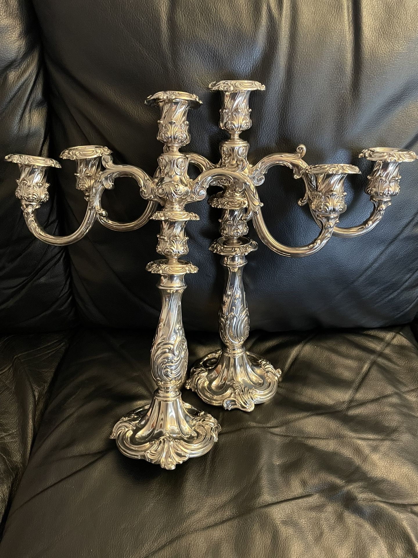 Reed & Barton - Vintage Candelabra 741 (Silver Plated)