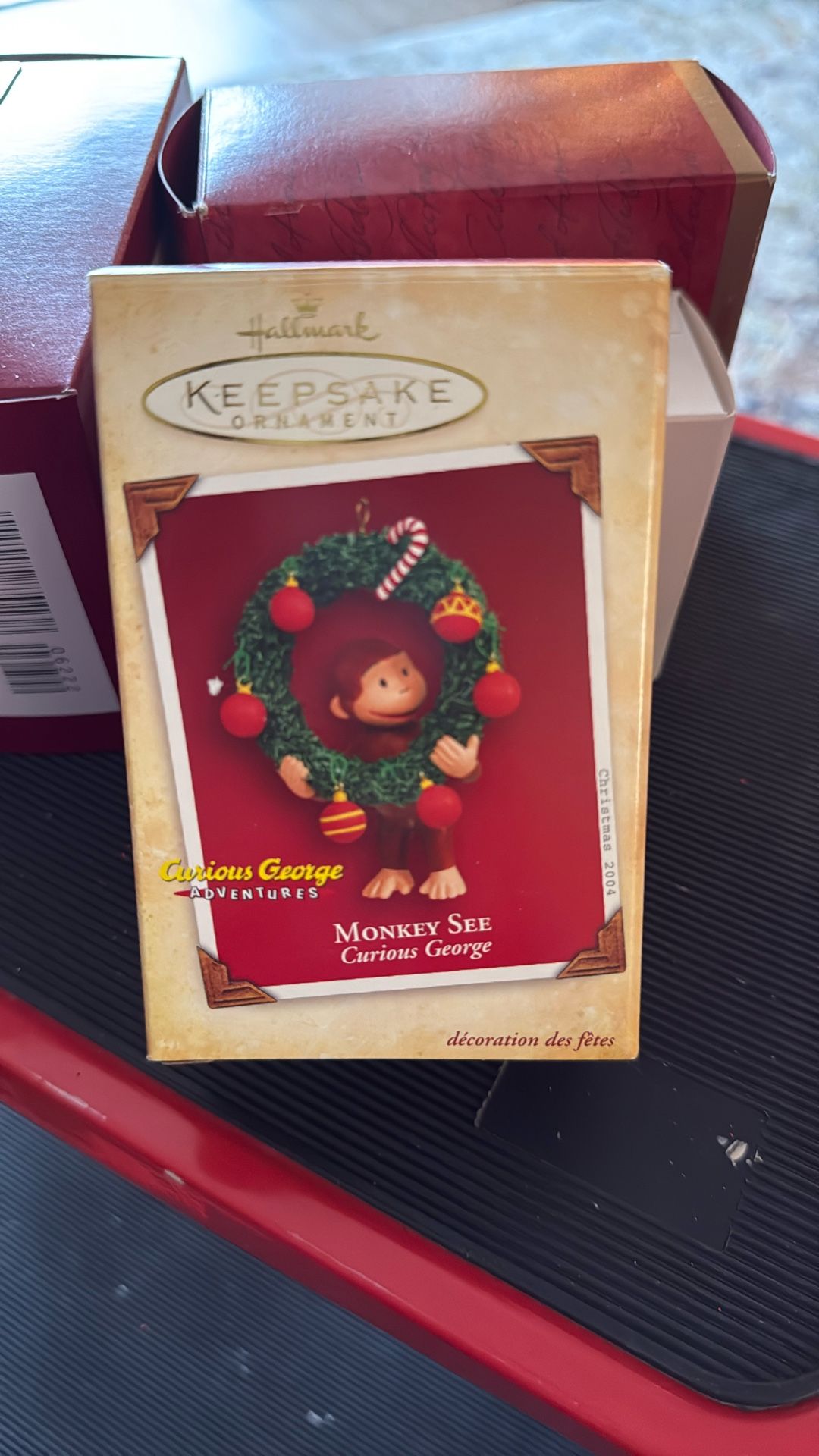 Curious George 2004 Xmas Ornament