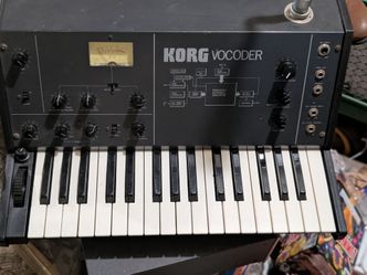 Korg VC10 Vocoder Keyboard Analog Synthesizer