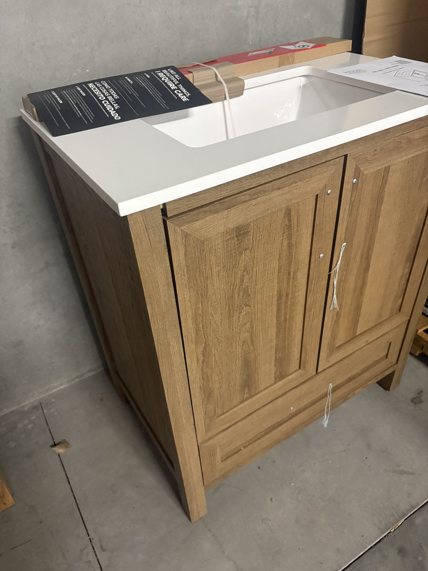 Home Decor, Collection, Moon Side, 30 Inch Vanity