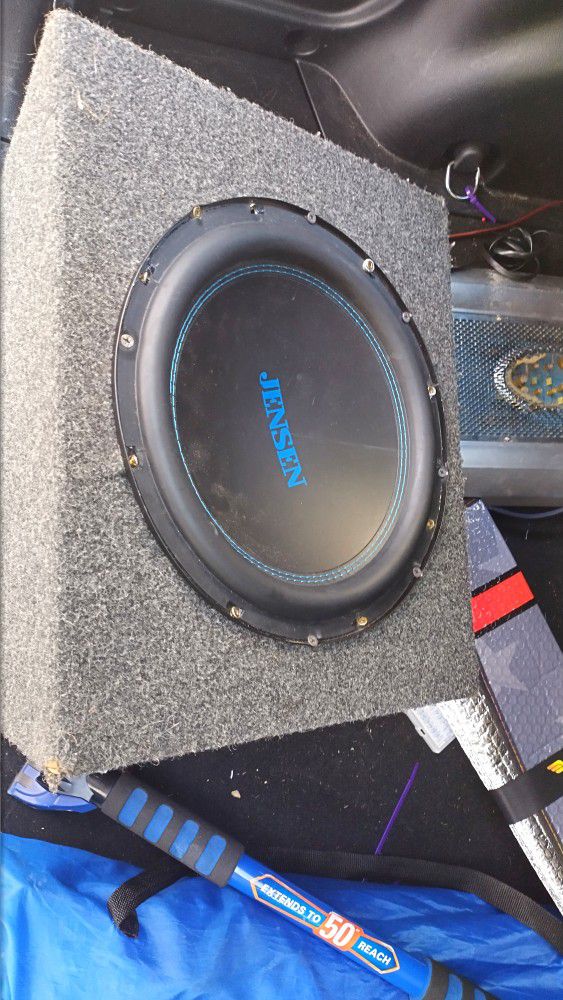 12 In Sub And Amp
