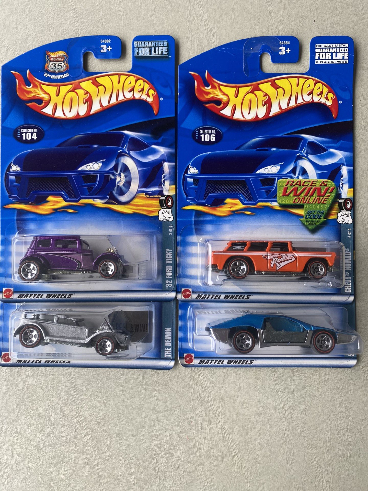 2002 Hot Wheels “Red Lines Series”