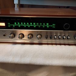 Sansui  Receiver In Wood Case Model 1000 X