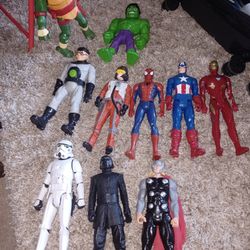Coleccion De Super Heroes Pido 80 Por Ellos Son 10 En Total