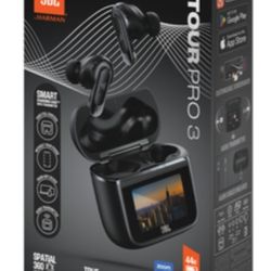 Brand New JBL TOUR PRO 3 wireless Earbuds----Better Than Airpods