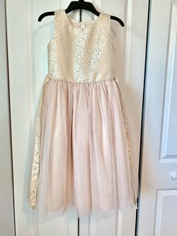 Flower girl dress size 10 (large)