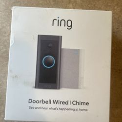 Ring Doorbell Wired Chime