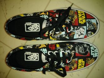 New star wars vans size kids/mens 6.5 womens 7.5