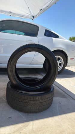 Two used tires ($35 each)