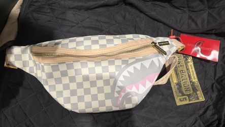Sprayground Fanny Pack Rose All Day Warface NWT 