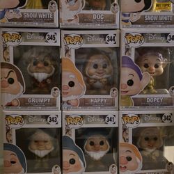 SNOW WHITE AND THE SEVEN DWARFS 80th ANNIVERSARY Funko POP COLLECTION