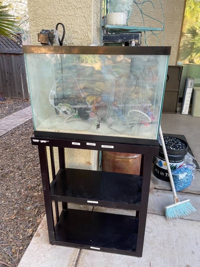 (Fully Completed) 20 Gallon Aquarium Fish Tank 