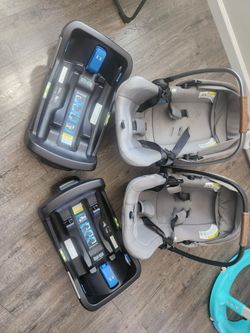 2 NUNA Pipa Aire rx + Pipa Relx Base