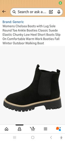 2 Brand NEW, Chelsea Boot with lug sole