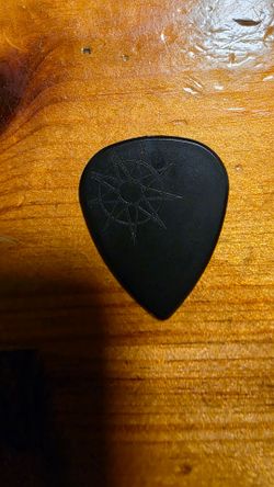 Slipknot Jim Root Signature Black Molded Guitar Pick - 2015 Tour