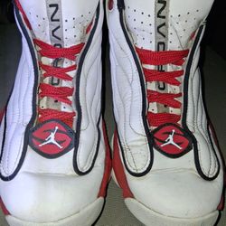 Jordan 12 Super Bowl Edition Red And White Size 10'
