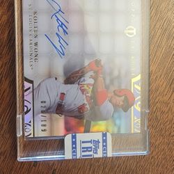 2015Topps Kolten Wong Auto