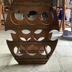 Wooden Wine Rack