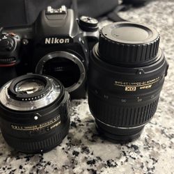 Nikon D7500 DSLR Bundle – 2 Lenses + Bag