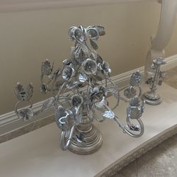 Candelabra With Two Side Candel Holders