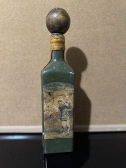 Vtg 60’s Fausto Corduri Golf Scene Decanter