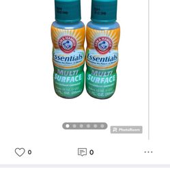 2 Arm & Hammer Essentials Multi-Surface Cleaner Refill Concentrat
