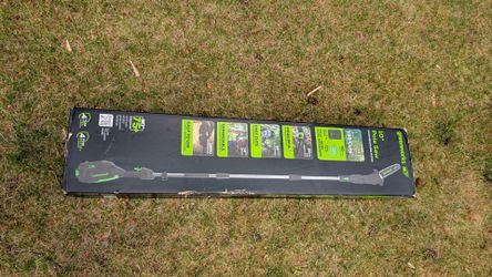Greenworks 80V 10" Cordless Pole Saw – New in Box – Charger Included, No Battery