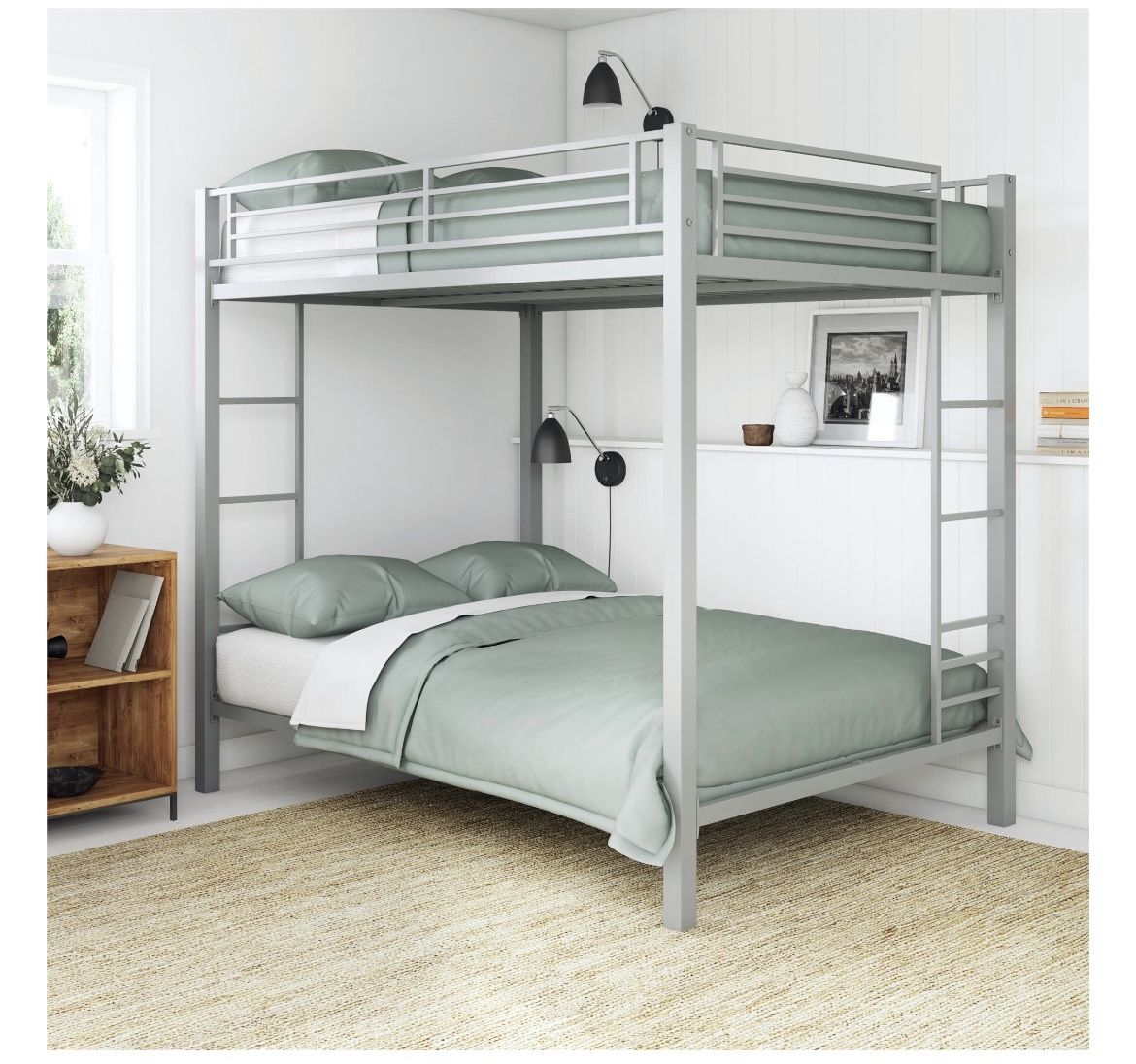 Bunk Bed Full Over Full (mattress Not Included)