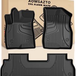 AOMSAZTO Floor Mats for 2021 2022 2023 2024 Chevrolet Trailblazer FWD, Custom Automotive Floor Mats for Trailblazer (Chevy Trailblazer FWD ONLY 2021-2