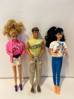 Vintage ‘80s Barbie and The Rockers Dolls