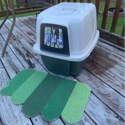 Litter Box And Car Mat