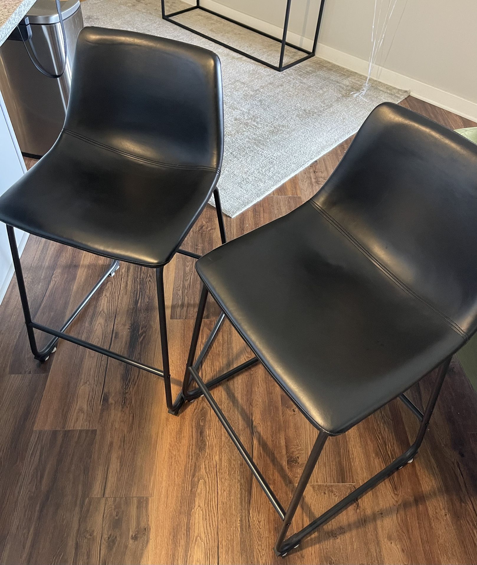Black Barstools (2)
