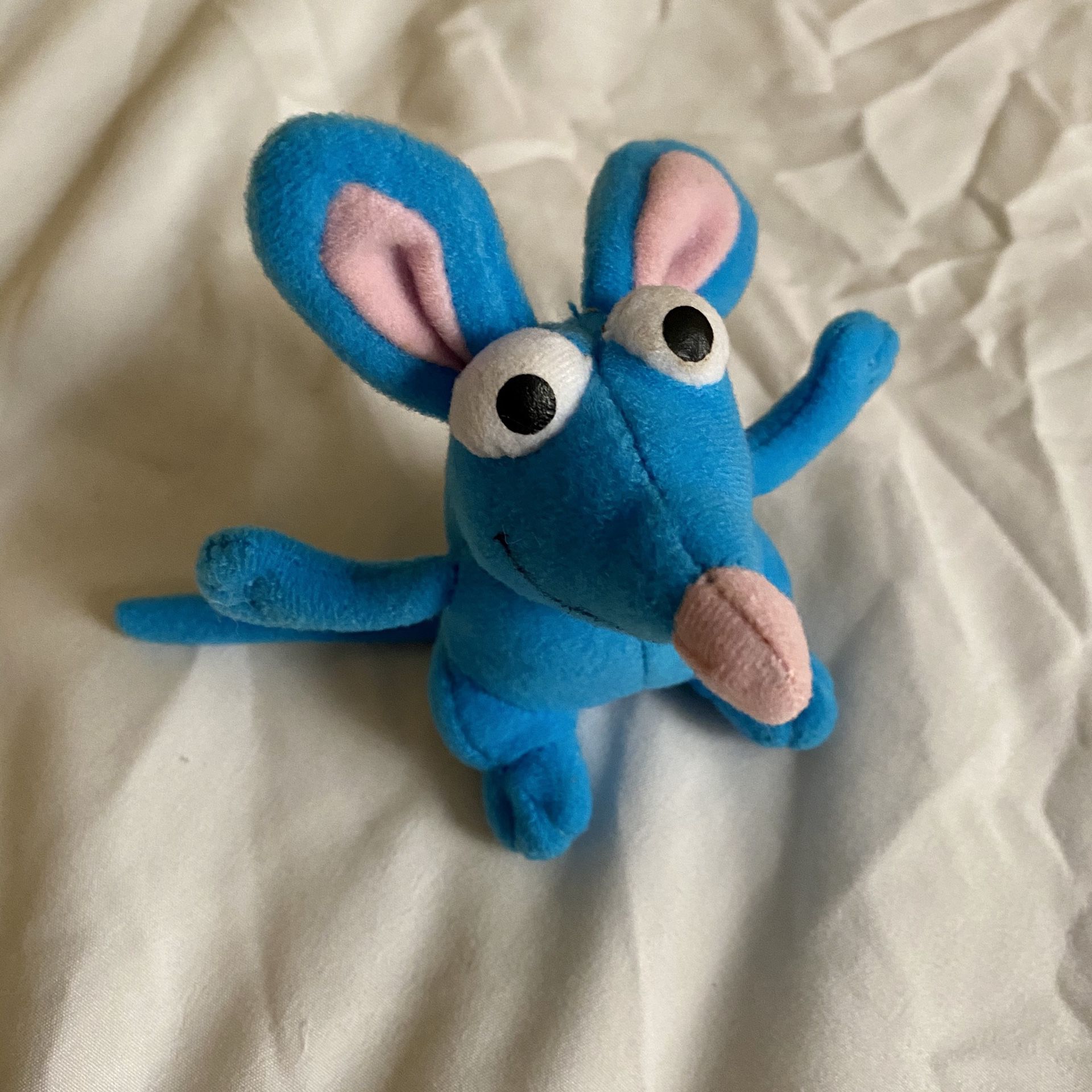 Tutter mini plushie from Bear in the Big Blue House