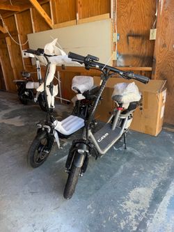 ELECTRIC SCOOTER WITH SEAT – FULL SUSPENSION! 🔥