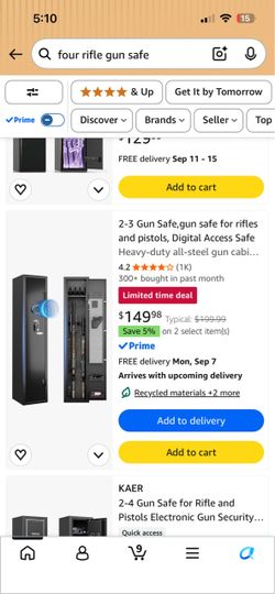 Safe for valuables