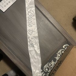 Bride To Be Sash 