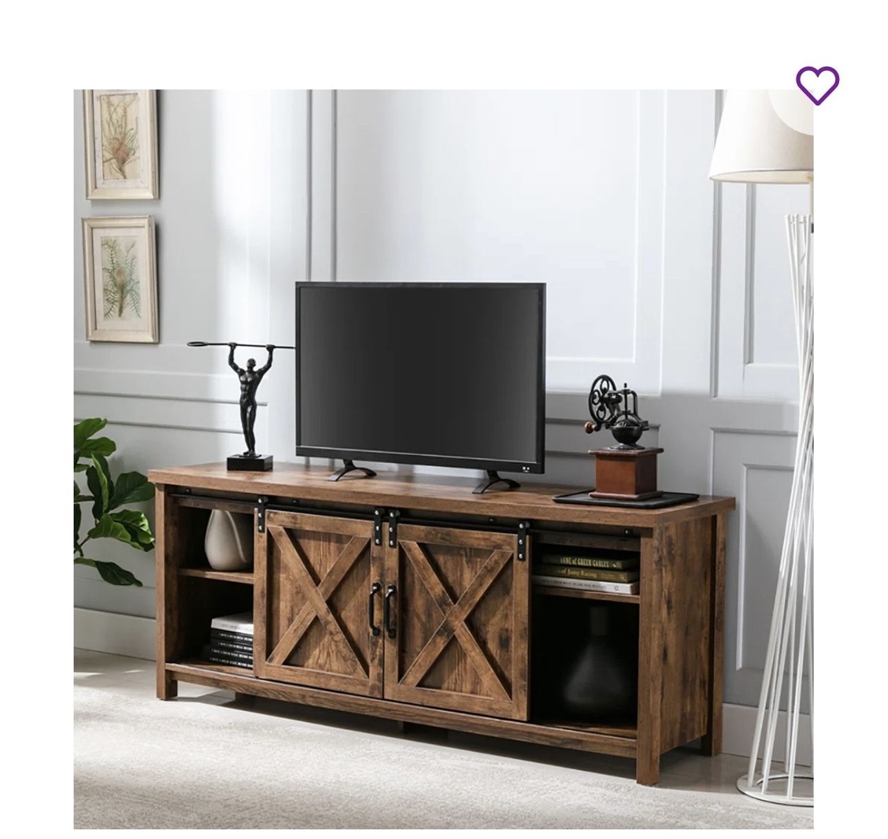 Farmhouse Tv Stand New In Box
