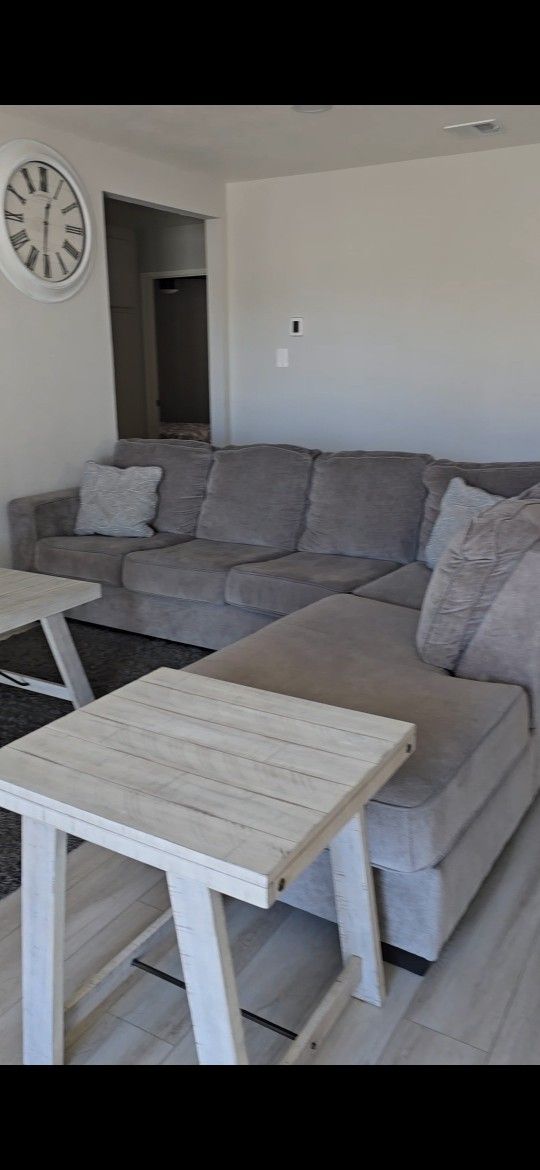 Gray Sectional Couch