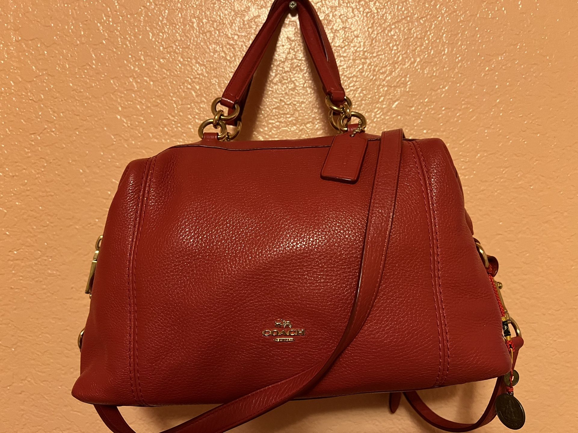 COACH Handbag Faux Leather